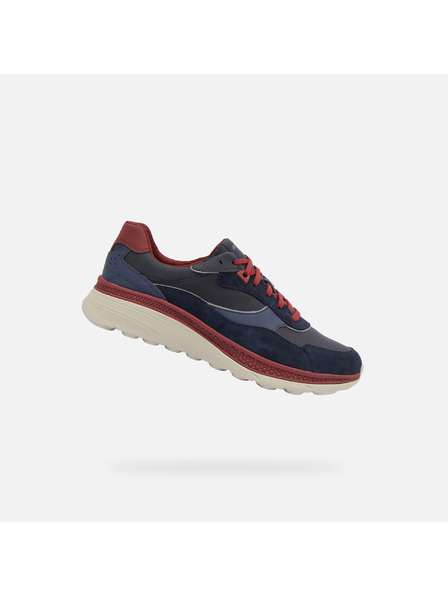 Geox Dunkelblau Herren Geox Spherica Actif X1 Turnschuhe
