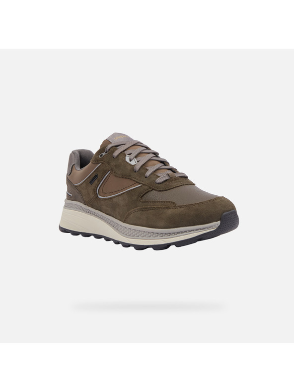 Geox Khaki Herren-Sneaker Geox Spherica Actif X1