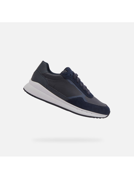 Geox Graue Herrenturnschuhe Geox Branthon