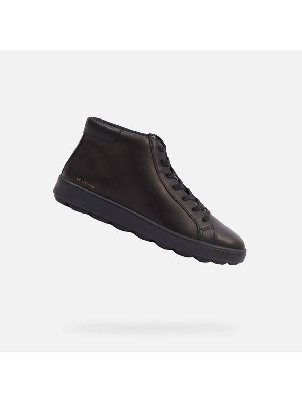Geox Schwarze Herren-Sneaker Geox Spherica Ecub-1