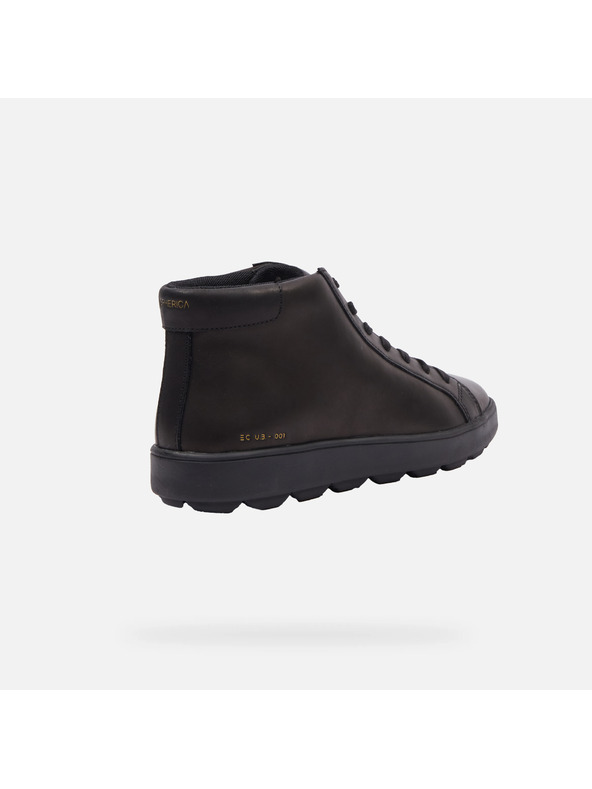 Geox Schwarze Herren-Sneaker Geox Spherica Ecub-1