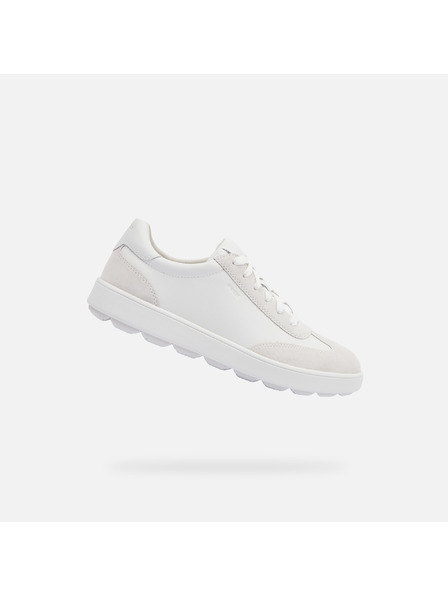 Geox Weiße Herren Geox Spherica ECUB-1 Turnschuhe