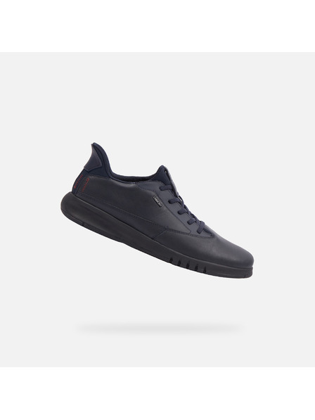 Geox Schwarze Herren-Sneaker Geox Aerantis Plus Fast in