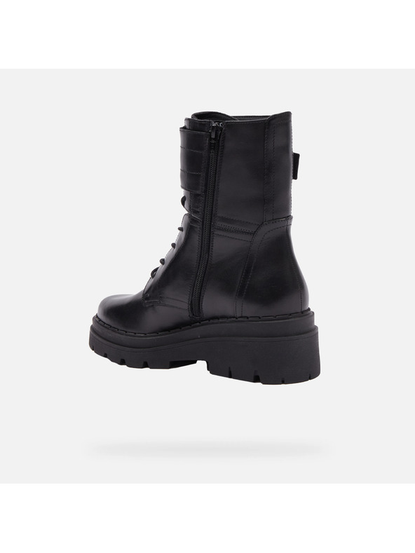 Geox Schwarz Damen Geox Felleny Stiefelette