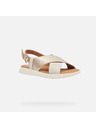 Geox Goldene Damen-Sandalen Geox Dandra