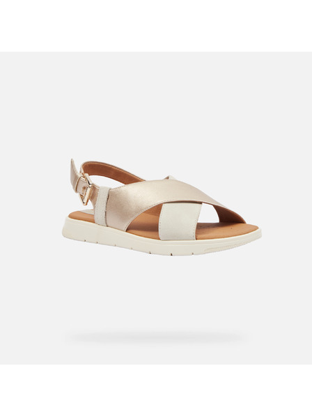 Geox Goldene Damen-Sandalen Geox Dandra