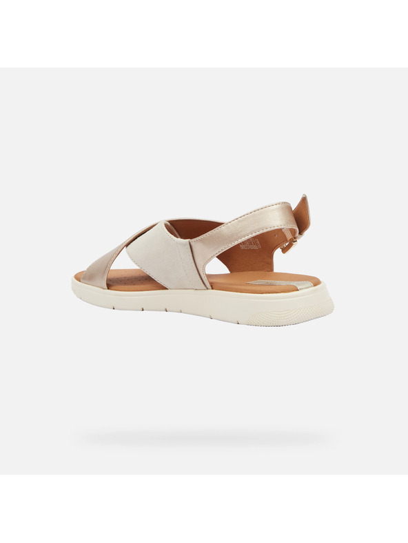 Geox Goldene Damen-Sandalen Geox Dandra