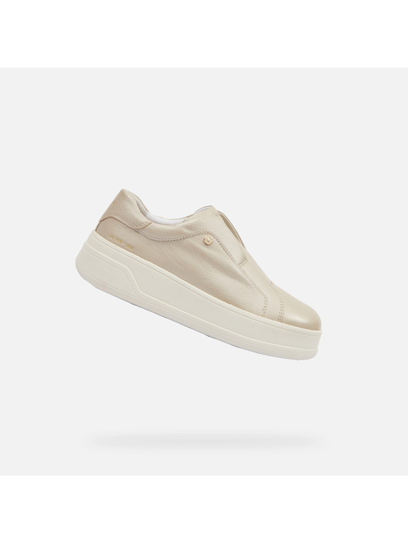 Geox Beige Damen-Sneaker Geox Spherica Ecub-2