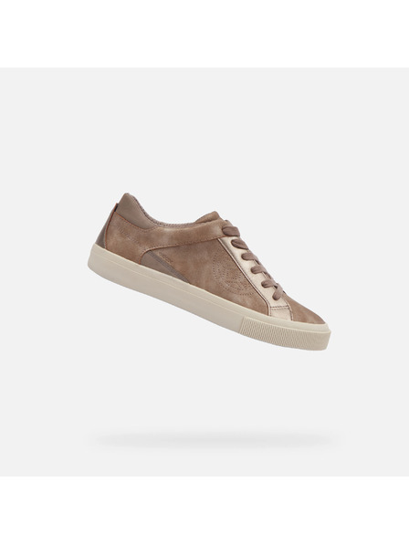 Geox Braune Damen-Sneaker Geox Emmeleny