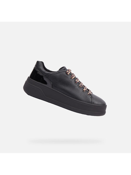 Geox Schwarz Damen Geox Spherica ECUB-2 Turnschuhe