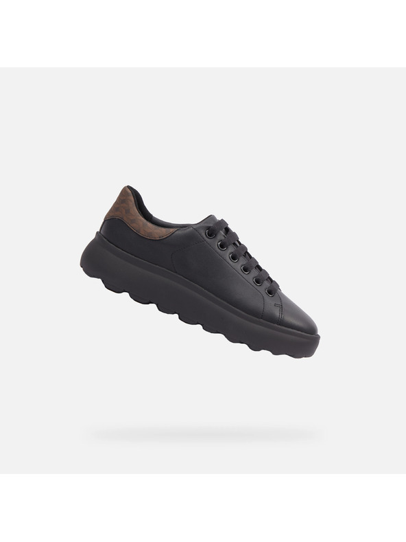 Geox Schwarz Damen Geox Spherica Ec4.1 Turnschuhe