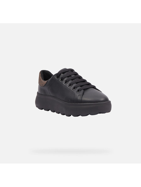 Geox Schwarz Damen Geox Spherica Ec4.1 Turnschuhe