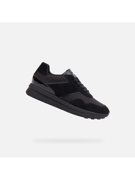 Geox Schwarze Damen-Sneaker Geox Runntix