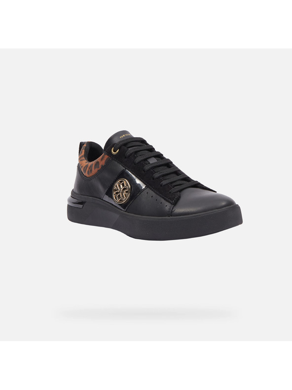 Geox Schwarz Damen Geox Dalyla Turnschuhe