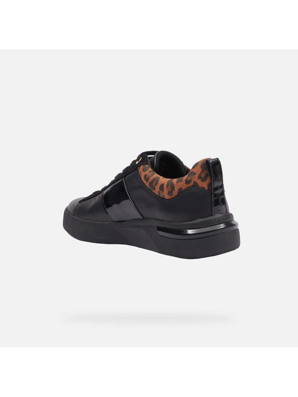 Geox Schwarz Damen Geox Dalyla Turnschuhe