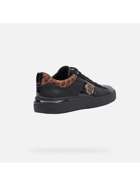 Geox Schwarz Damen Geox Dalyla Turnschuhe