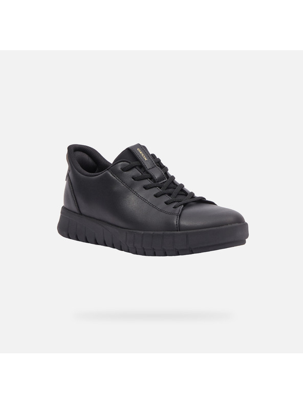 Geox Schwarze Damen-Sneaker Geox Flextride Plus Fast in
