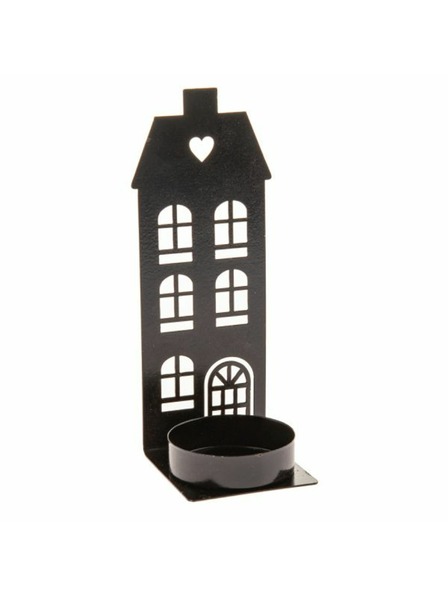 Casa de Engel Metallkerzenhalter - Haus, 12/144