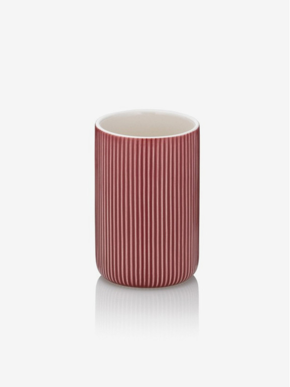 Kela Becher AVA Keramik himbeerrot KELA