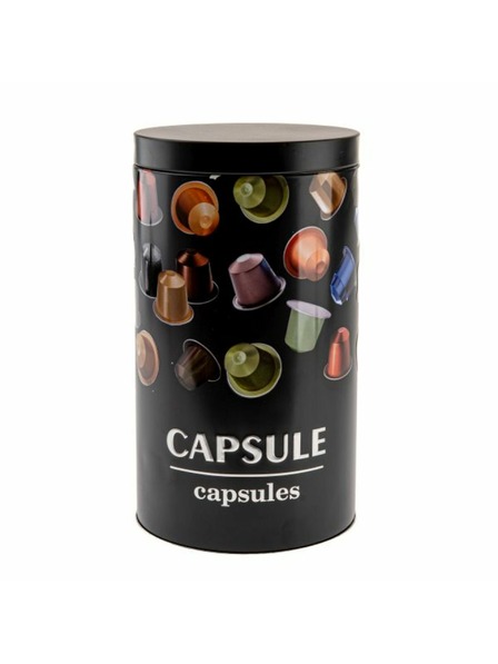 Casa de Engel Metalldose für Kaffeekapseln (3D-Design), 0/36