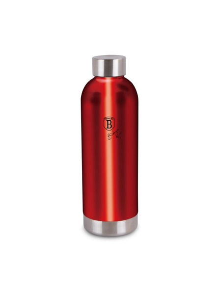 Berlingerhaus Thermoskanne aus Edelstahl 0,5 l Burgund Metallic Line BERLINGERHAUS