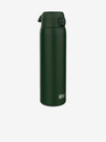 ION8 Dunkelgrüne Edelstahl-Wasserflasche Ion8 Leak Proof (1200 ml)