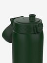 ION8 Dunkelgrüne Edelstahl-Wasserflasche Ion8 Leak Proof (1200 ml)