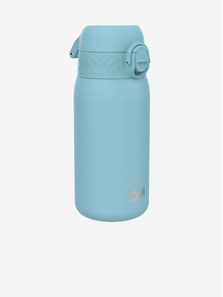 ION8 Hellblaue Edelstahl-Wasserflasche Ion8 Leak Proof (400 ml)