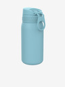 ION8 Hellblaue Edelstahl-Wasserflasche Ion8 Leak Proof (400 ml)