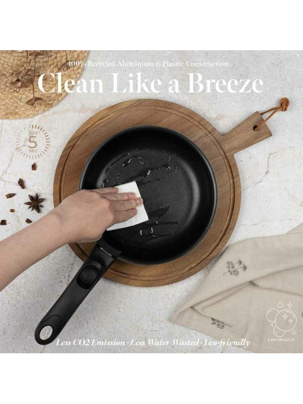 Berlingerhaus 12-teiliges Kochgeschirr-Set mit abnehmbarem Griff Leonardo Collection BERLINGERHAUS