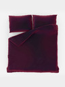 Kvalitex Satin-Verlängerungsbettwäsche LUXURY COLLECTION 140x220, 70x90cm weinrot Kvalitex
