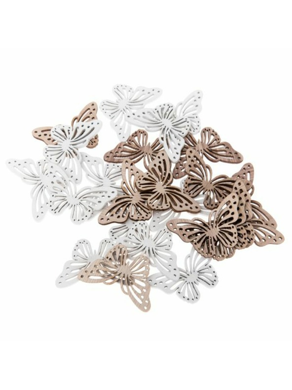 Casa de Engel Wooden Butterfly - Set of 24pcs, 12/144