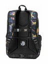 Meatfly Meatfly Rucksack Basejumper Dark Aquarel 22 L + Federtasche | Volumen 22 L