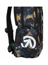 Meatfly Meatfly Rucksack Basejumper Dark Aquarel 22 L + Federtasche | Volumen 22 L