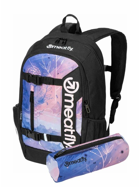 Meatfly Meatfly Rucksack Basejumper Lighthouse 22 L + ETUI | Mehrfarbig | Volumen 22 L