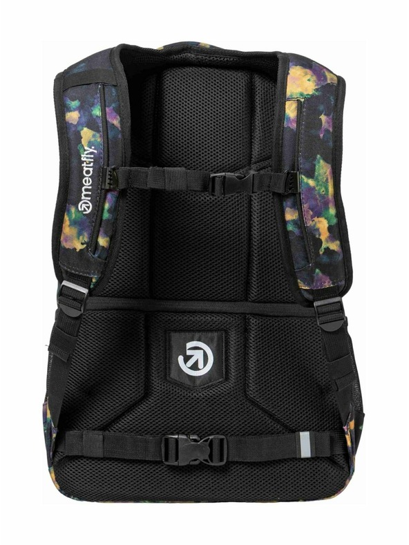 Meatfly Meatfly Rucksack Exile Dark Aquarel 24 L + ETUI | Volumen 24 L