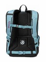 Meatfly Meatfly Rucksack Basejumper Aqua / Pink 22 L + ETUI | Volumen 22 L