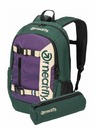 Meatfly Meatfly Rucksack Basejumper Botanical / Purple 22 L + ETUI | Volumen 22 L