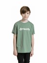 Meatfly Meatfly Kinder-T-Shirt Bart Olive | Grün