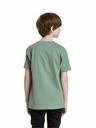 Meatfly Meatfly Kinder-T-Shirt Bart Olive | Grün