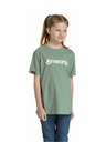 Meatfly Meatfly Kinder-T-Shirt Bart Olive | Grün