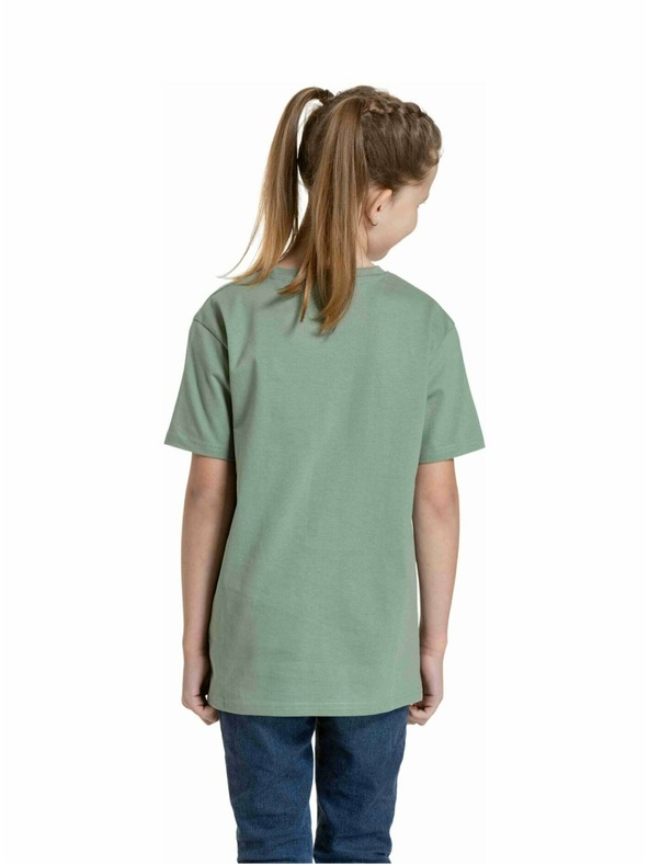 Meatfly Meatfly Kinder-T-Shirt Bart Olive | Grün