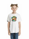Meatfly Meatfly Kinder-T-Shirt Moto White | Weiß