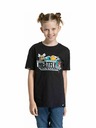 Meatfly Meatfly Kinder-T-Shirt Skejters Black | Schwarz