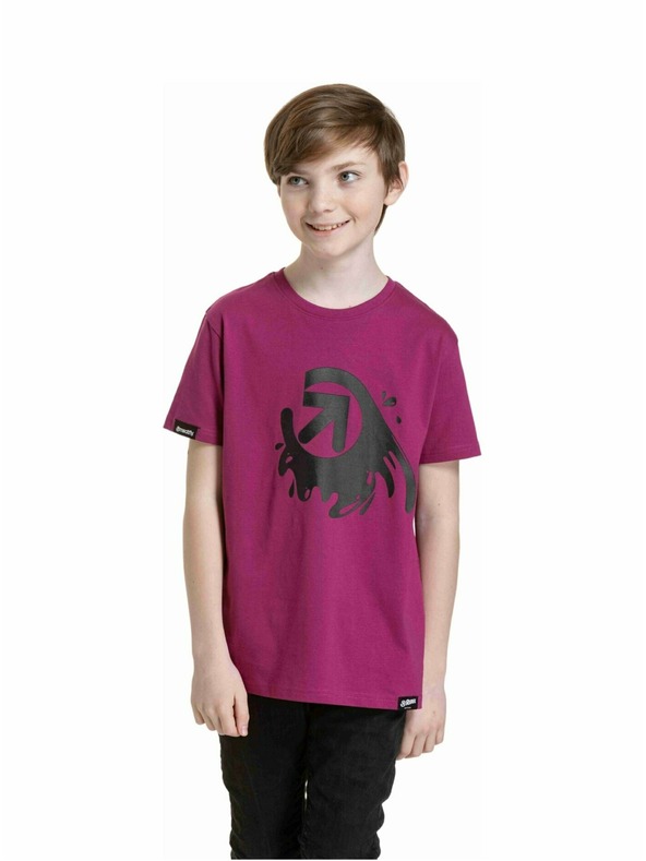 Meatfly Meatfly Kinder-T-Shirt Splash Raspberry