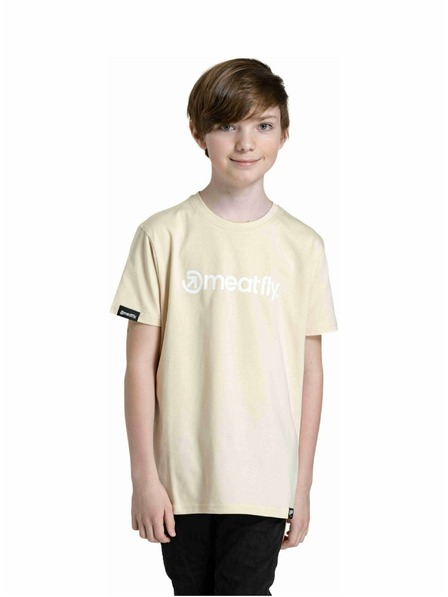 Meatfly Meatfly Kinder-T-Shirt Bart Sand | Sand