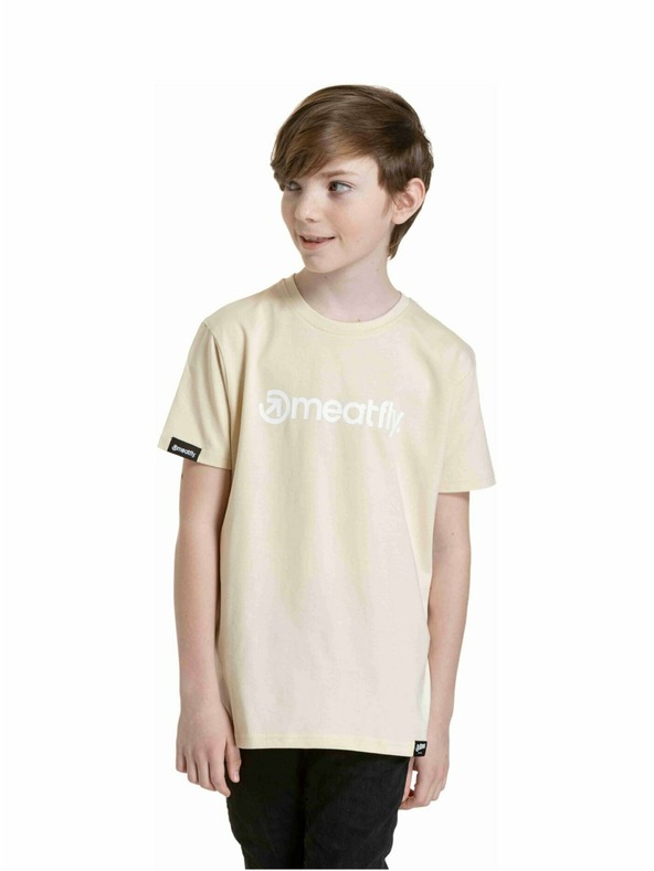 Meatfly Meatfly Kinder-T-Shirt Bart Sand | Sand