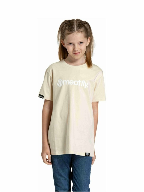Meatfly Meatfly Kinder-T-Shirt Bart Sand | Sand
