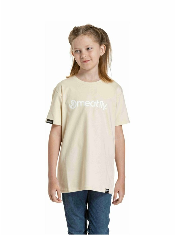 Meatfly Meatfly Kinder-T-Shirt Bart Sand | Sand