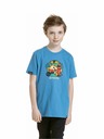 Meatfly Meatfly Kinder-T-Shirt Moto Blue | Blau